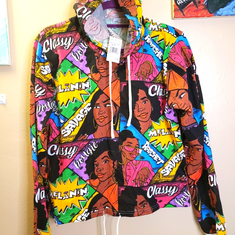 Lightweight Cotton Hoodie. Junior X-Large